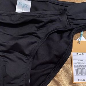 2 pack!! Black bikini bottoms
